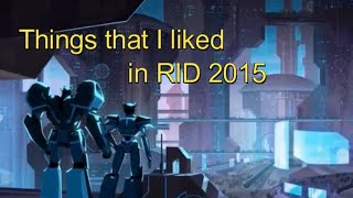 Being nice to RID 2015 for a change!