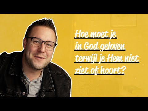 Video: Hoe In God Te Geloven?