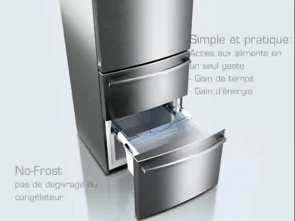 Réfrigérateur Combiné Haier AFD631CX - Lamaisonpositive.com 
