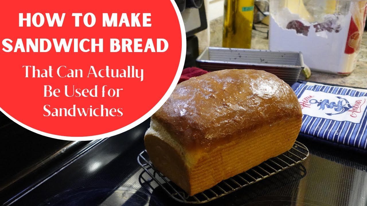 How to Make the Best Homemade Sandwich Bread – Easy to Slice & Perfect for Lunch! 🍞🥪