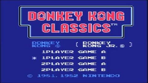 Donkey Kong Jr. (Nes) - Game B
