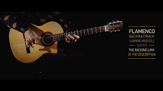 FLAMENCO BACKING TRACK impro Am harmonic scale chords