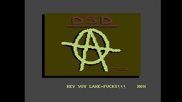 C64 Crack Intro : 1989 Double Sided Delinquencies Intro 3