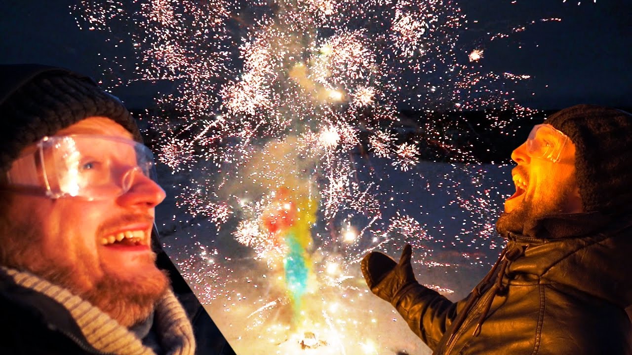 EPIC Fireworks The Finnish Way!!