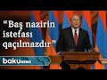 Ermənistan Prezidenti: “Baş nazirin istefası qaçılmazdır” - Baku TV