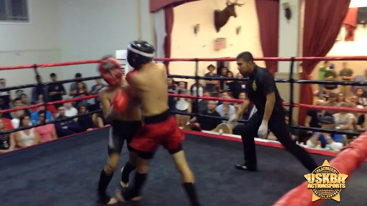 Angel Roman vs. Anthony Savarro - USKBA Kickboxing