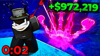 Can We Make $1,000,000 In 1 HOUR? (Roblox Fisch)