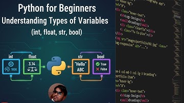 Python for Beginners: Understanding Types of Variables (int, float, str, bool) –Train Test Deploy 🚀