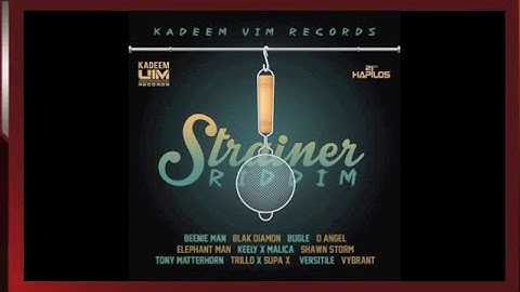 Beenie Man - Man A Gangsta - [Clean] - Strainer Riddim - Dec 2015