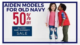 Aiden Models For Old Navy | The MOM Trotter