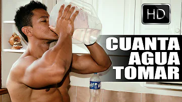 ¿Cuánta agua hay que beber al día si hago ejercicio?
