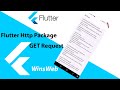 flutter http package Future list view