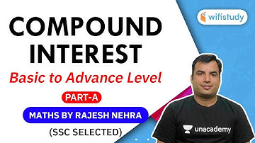 SSC 2020 Special | Maths Compound Interest by Rajesh Nehra (Part A)