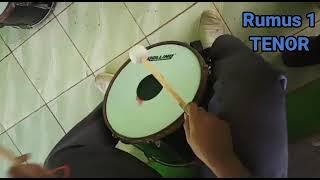 Rumus Dasar Drumband lengkap Mars Kavaleri 1-5 Tenor (Part #2)