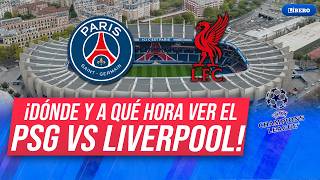 PSG vs LIVERPOOL Lineups, prediction and where to watch for the 2026 Champions League | Líbero