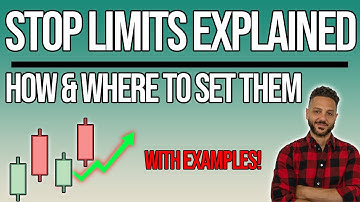 ✏️ HOW to use a STOP LIMIT ORDER & AT WHAT PRICE 🤔? [EXPLAINED]