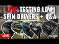 2021 Golf Drivers Comparison | Live Golf Club Testing | Low-Spin Drivers