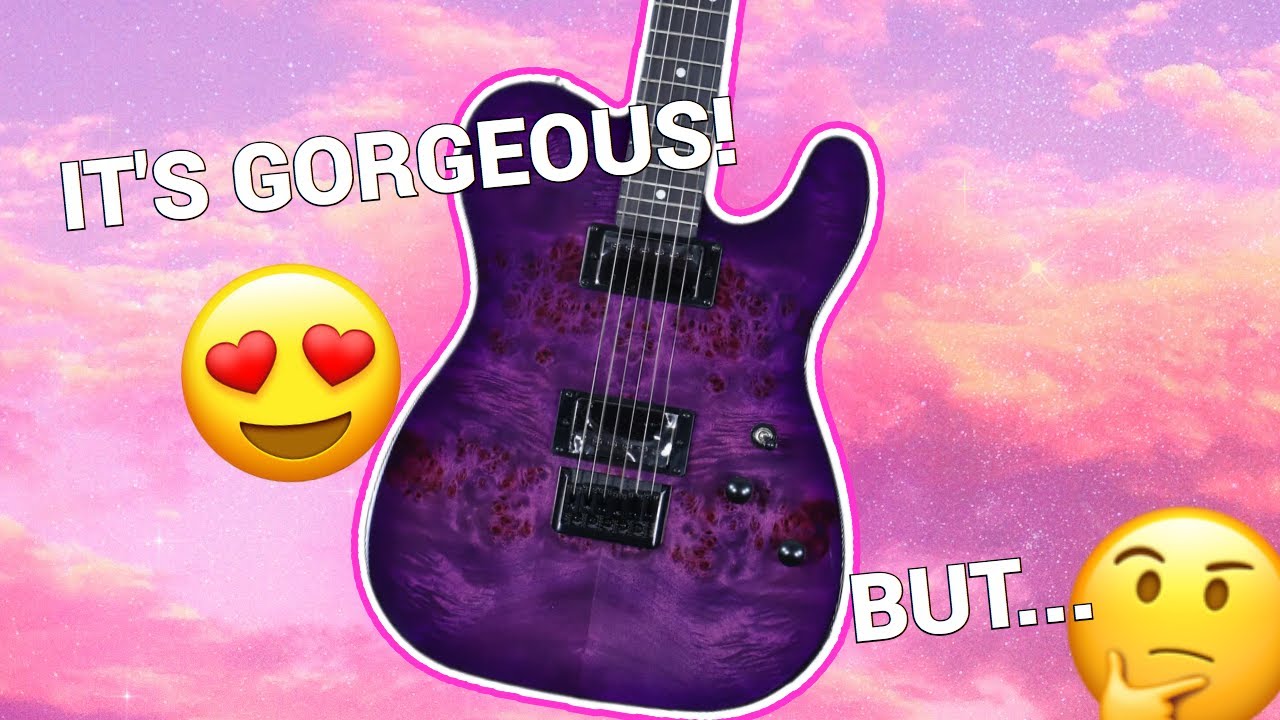 Schecter PT Standard Purple Burst Burl Guitar Review
