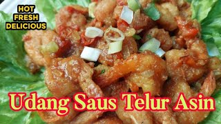 Udang Saus Telur Asin Salted Eggsimple Mudahtips Membuat Saus Telur Asin Yang Enak Gurih