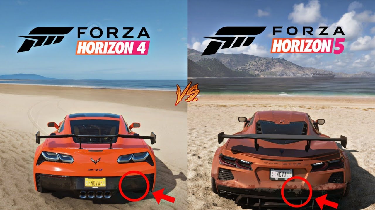 Forza Horizon 4 vs 5 – All You Need to Know