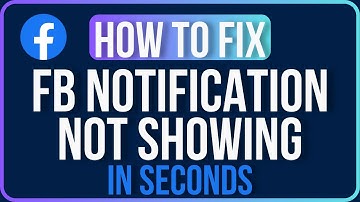 FACEBOOK NOTIFICATION NOT SHOWING 2025 [FIXED] | Why Are My Facebook Notifications Not Showing Up?