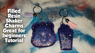 Resin with me / Filled Resin Shaker charms / great for beginners / resin art / epoxy art