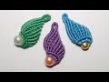 РАКУШКА МАКРАМЕ. MACRAME SEASHELL.