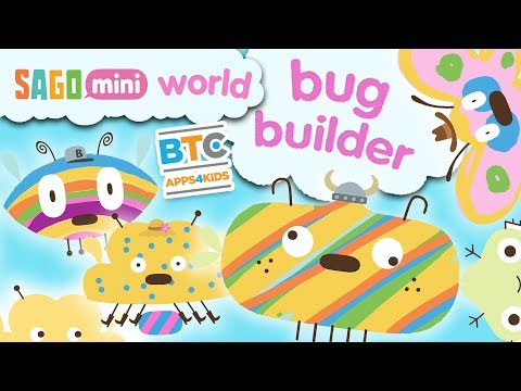 Приложение Sago Mini Bug Builder для детей