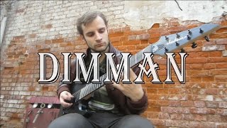 Video thumbnail of "Vildhjarta - Dimman (cover, tabs)"