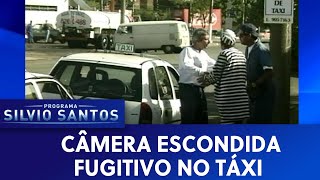 Fugitivo No Táxi Câmeras Escondidas 111019