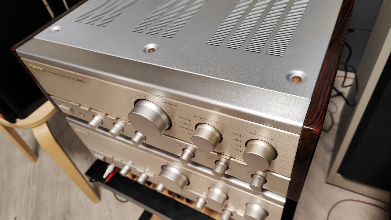 SANSUI AU A907 KX - YouTube