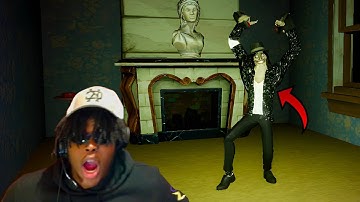 THIS MICHAEL JACKSON HORROR GAME WAS TOO HILARIOUS.. [MC JACKSON HORROR]