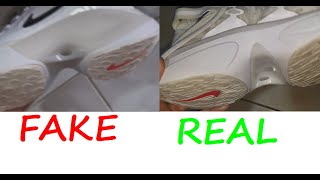 Nike signal D/MS/X real vs fake review. How to spot fake Nike signal DMSX N110