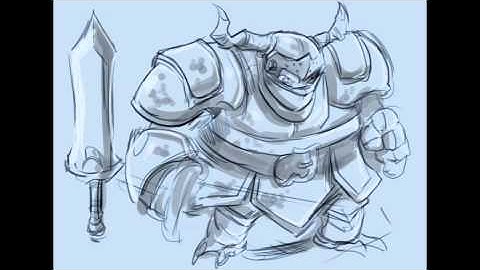 Concept Art to Pixels vol.1 Super HEAVY Sword  - Monster Robot Studios