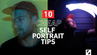 10 Ideas for Cheap Self Portraits | Photography Tips
