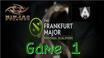 NiP vs Alliance - Frankfurt Major EU Qualifier - Game 1 Teamfights