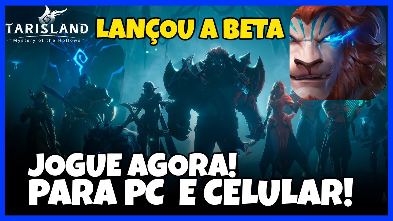 TARISLAND ESTÁ INCRÍVEL e LIBERADO PRA JOGAR NO BRASIL! MMORPG