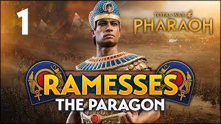 THE GREAT RAMESSES RISES AGAIN! Total War: Pharaoh  Ramesses Campaign #1