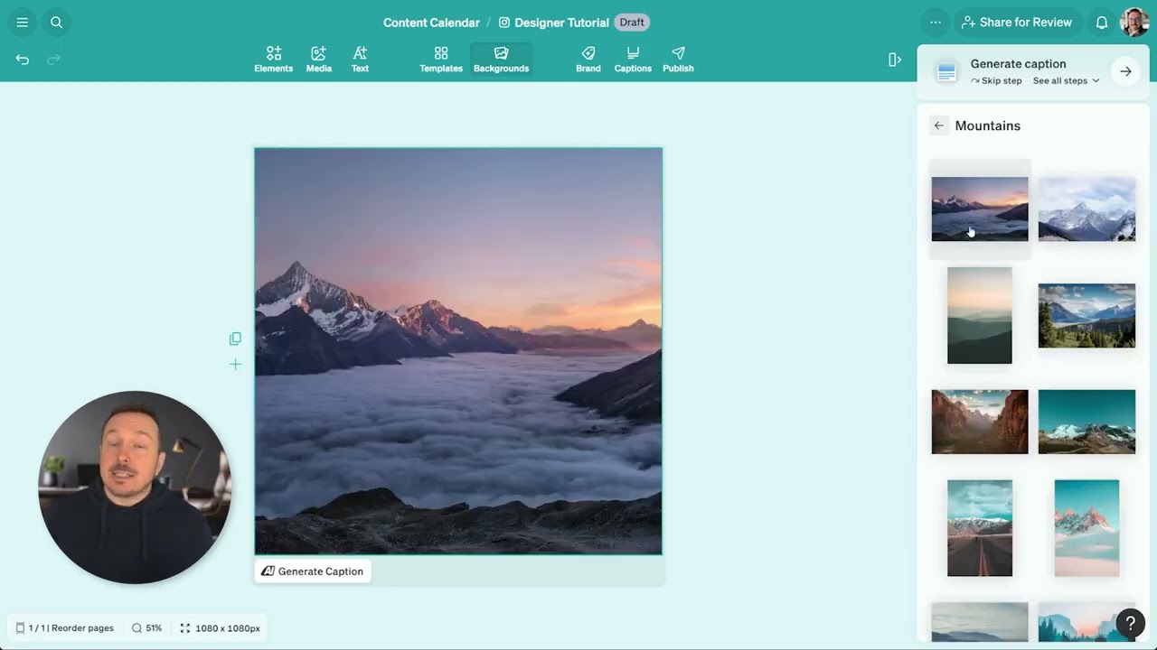 Blaze AI Designer: How to Use Backgrounds for Stunning Content (Beginner Friendly!)