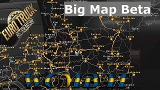 Ets2 1.32 - Big Map Beta - Rusmap, Ros, Great Steppe, Turkey, Paris, Canada, North, Africa, Pj Indo