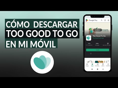 ¿Cómo descargar &#039;TOO GOOD TO GO&#039; a mi móvil? - iPhone y Android