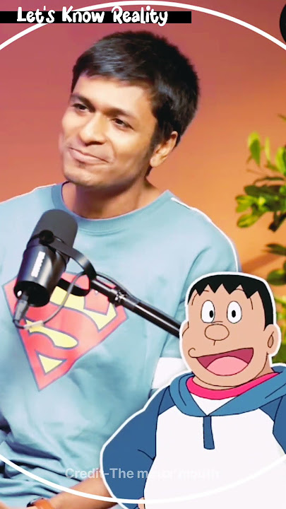 Gian Exclusive New Voice Suneo, Doraemon #voiceactor #doraemoncharacters #gian #podcast #shorts
