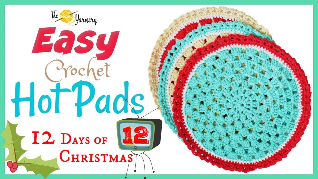 17 Hot Pad Patterns to Crochet and Sew – Tip Junkie