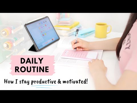 Video: Hoe Maak Je Een Dagelijkse Routine Voor Een Student