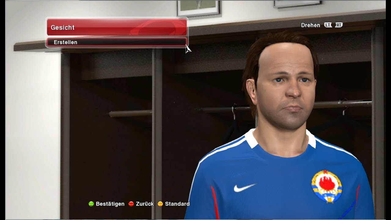 Sinisa Mihajlovic (CLASSIC YUGOSLAVIA/ EUROPE ) PES 2014 FACE HD - YouTube