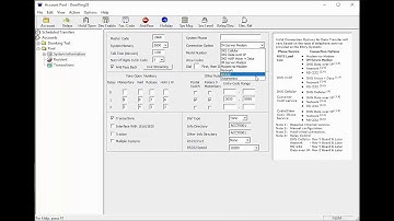 DKS - Remote Account Manager Software Setting Up a New System