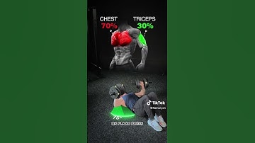 The dumbbell floor press is a great exercise that can target different areas