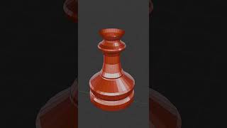 chess pawn create blender viewport animation #3d #blender