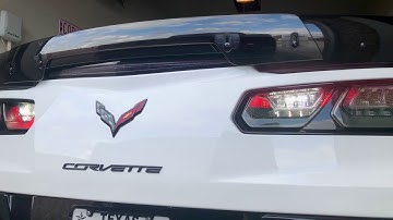 C7 ZO6 with Corsa X-Pipe coldstart