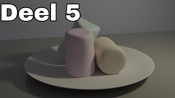 Blender Beginners Cursus - Marshmallow - Deel 5/5  [Materialen] [Animatie] [renderen]